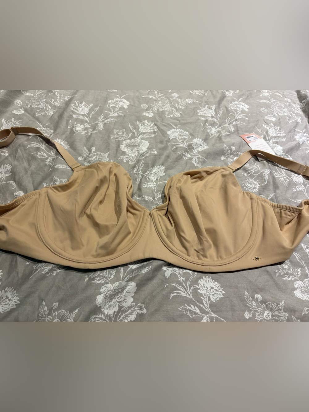NWT Cacique unlined nude balconette bra 48C smart lift